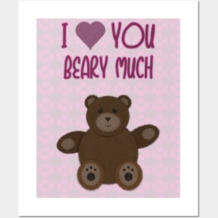 Beary Love Posters and Art